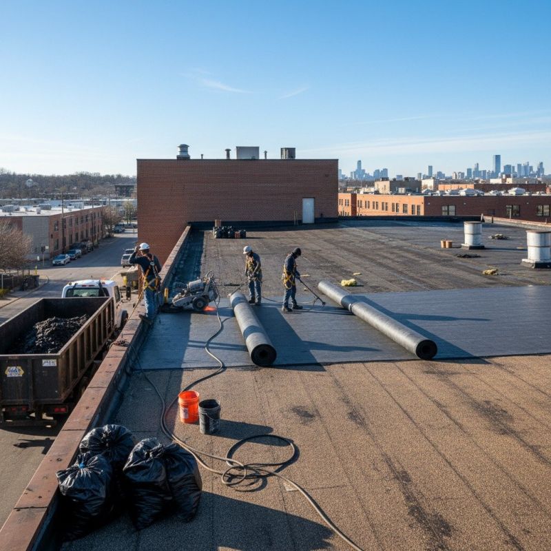 Flat Roof Replacement in Prince George, VA
