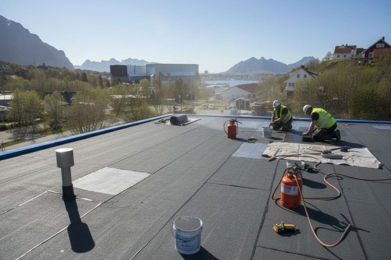 Flat Roof Replacement in Surry County, VA