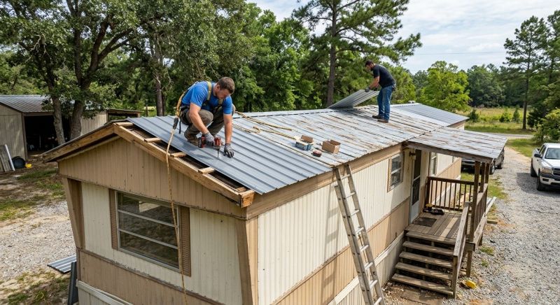 Galvanized Roof Repair in Prince George County, VA