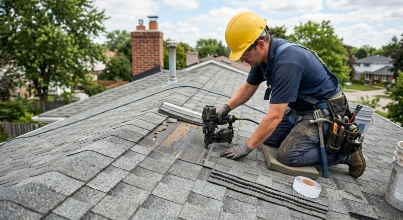 Hip Roof Shingle Replacement in Prince George County, VA