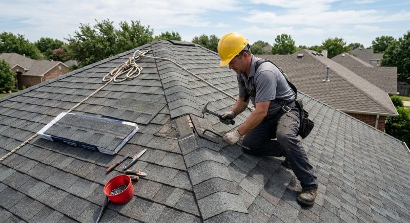 Hip Roof Shingle Replacement in Prince George County, VA