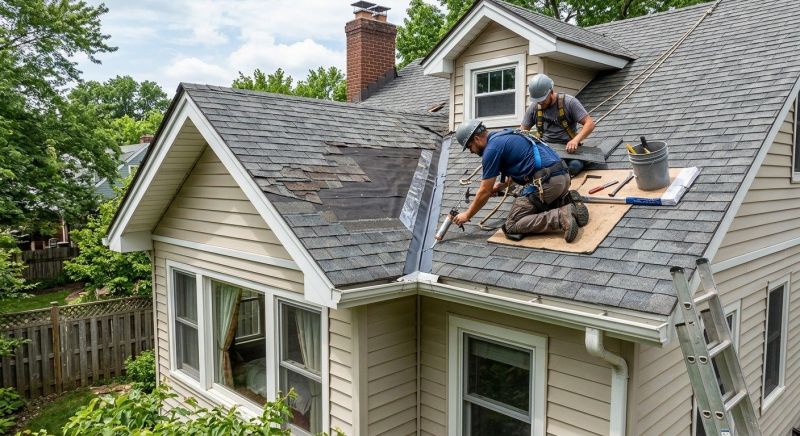 House Roof Repair in Charles City, VA