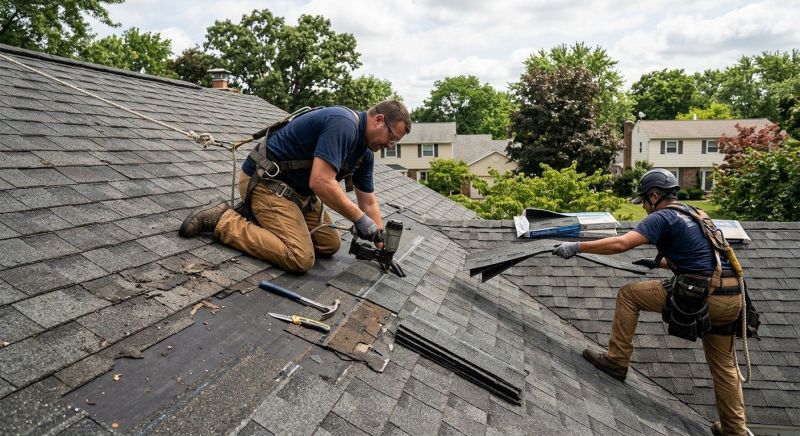 House Roof Repair in Disputanta, VA