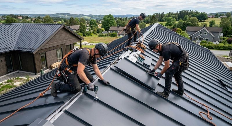 Metal Roof Installation in Dinwiddie, VA