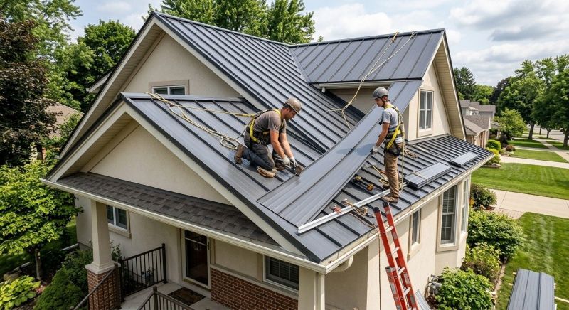 Metal Roof Installation in Dinwiddie, VA