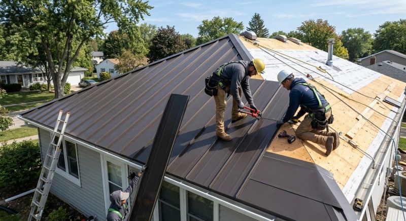 Metal Roof Installation in Disputanta, VA