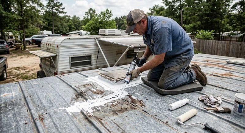 Metal Roof Leak Repair in Prince George County, VA