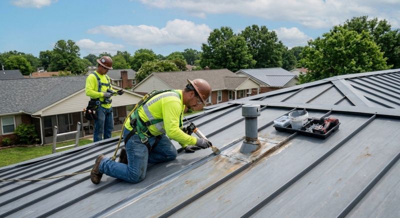 Metal Roof Leak Repair in Prince George County, VA