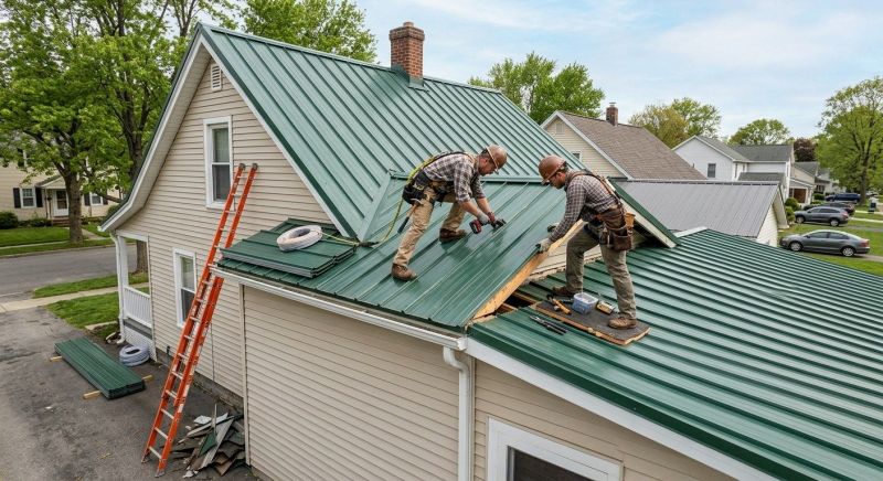 Metal Roof Leak Repair in Prince George County, VA