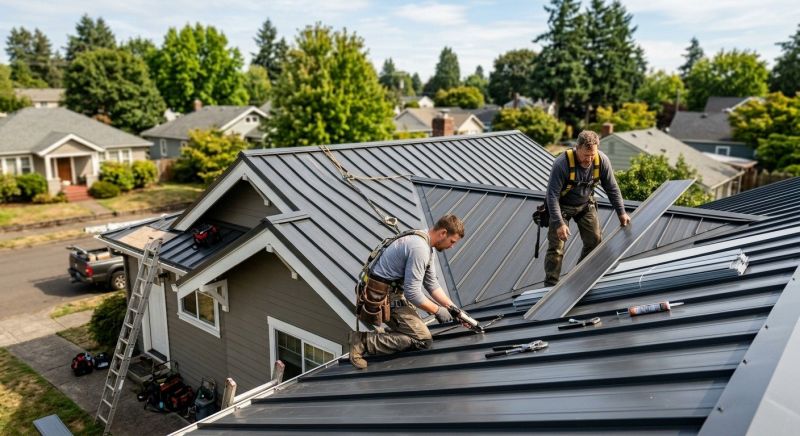 Metal Roof Repair in Surry County, VA