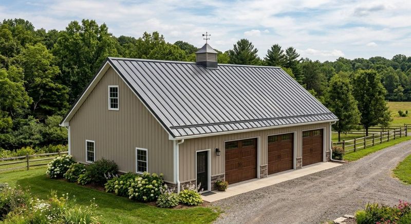 Pole Barn Roof Repair in Chester, VA