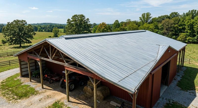 Pole Barn Roof Repair in Stony Creek, VA