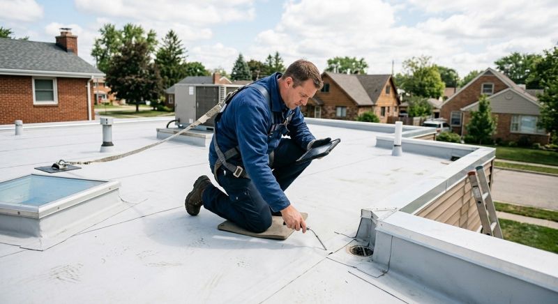 Pvc Roof Inspection in Prince George County, VA