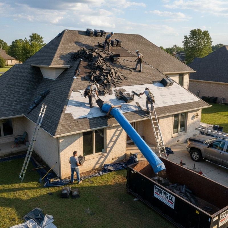 Residential Roof Replacement in Dinwiddie, VA