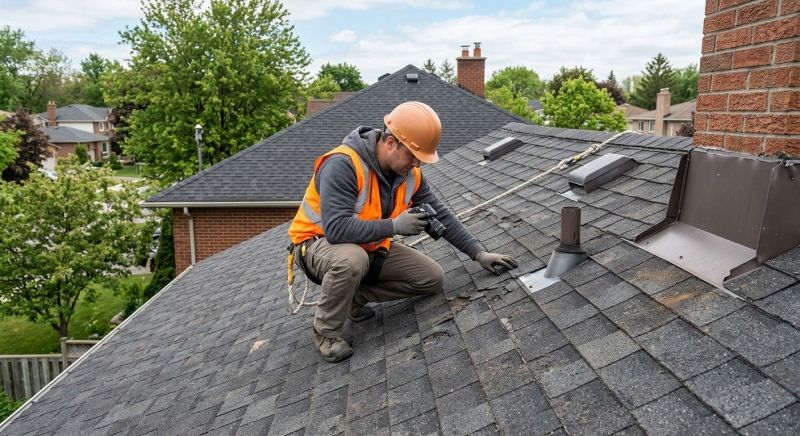 Roof Damage Inspection in Dinwiddie County, VA