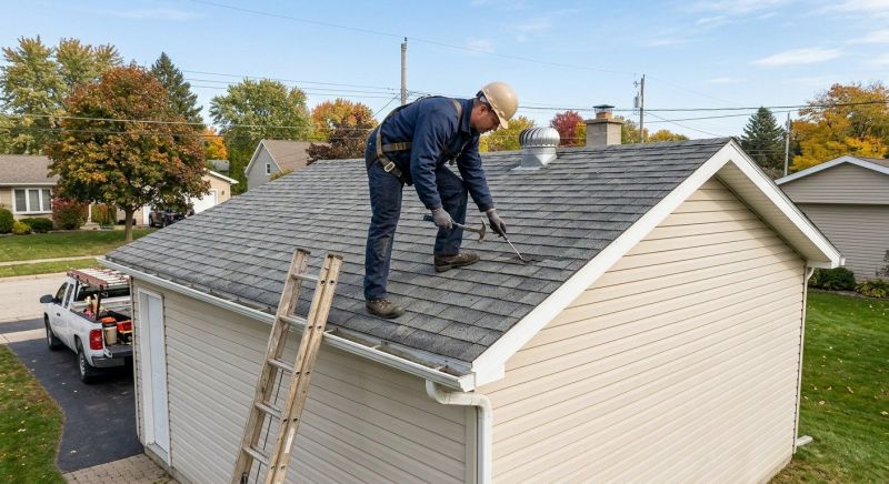 Roof Damage Inspection in Dinwiddie, VA