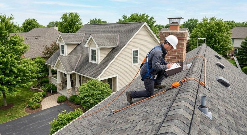 Roof Damage Inspection in Prince George, VA