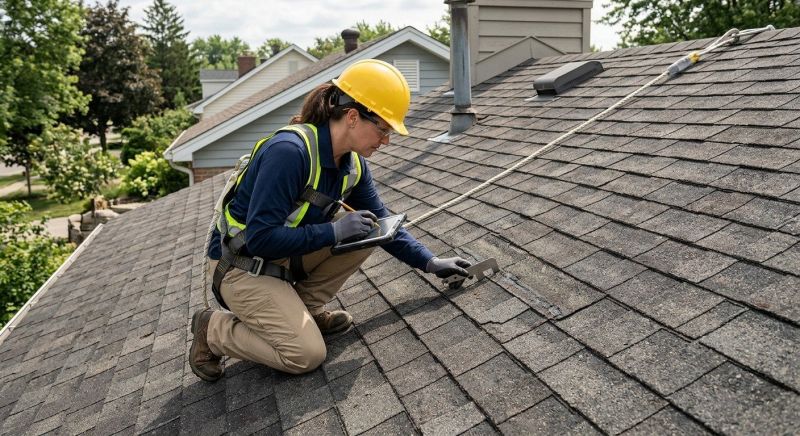 Roof Damage Inspection in Wakefield, VA