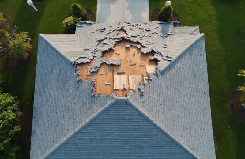 Roof Damage Repair in Dinwiddie County, VA