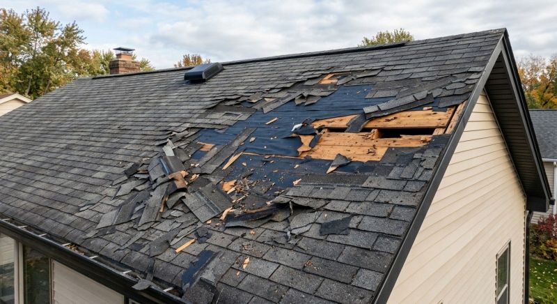 Roof Damage Repair in Quinton, VA