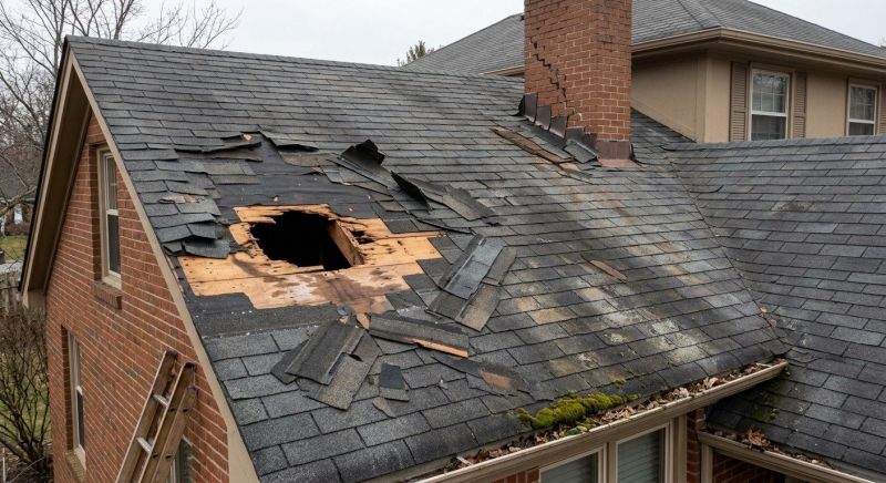 Roof Damage Repair in Wakefield, VA