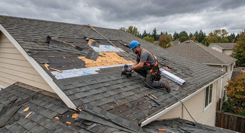 Roof Damage Restoration in Charles City County, VA