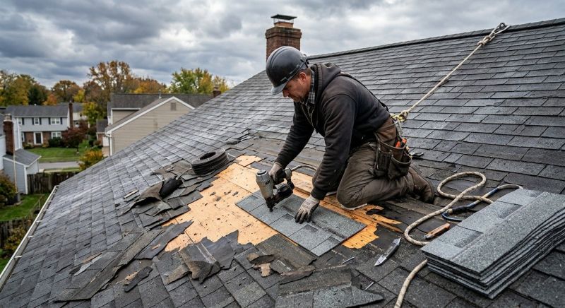 Roof Damage Restoration in Dinwiddie, VA