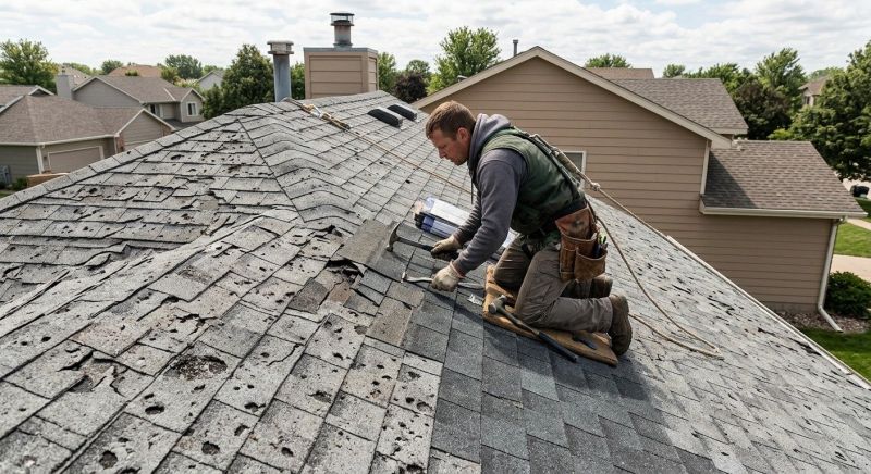 Roof Damage Restoration in Petersburg, VA