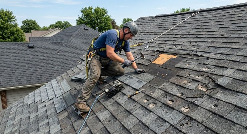 Roof Hail Damage Repair in Prince George County, VA