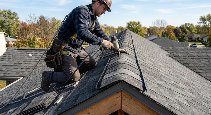 Roof Ridge Repair in Prince George County, VA