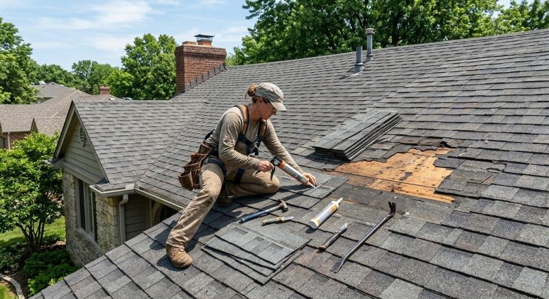 Roofline Repair in Prince George County, VA