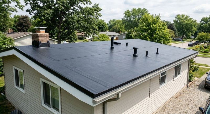Rubber Roof Installation in Prince George County, VA