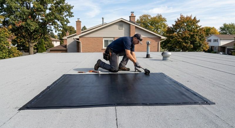 Rubber Roof Repair in Chester, VA