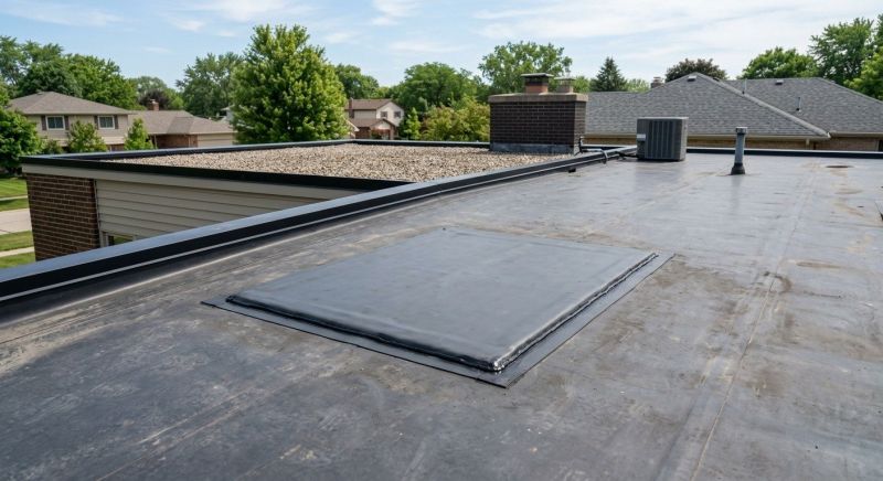 Rubber Roof Repair in Prince George County, VA