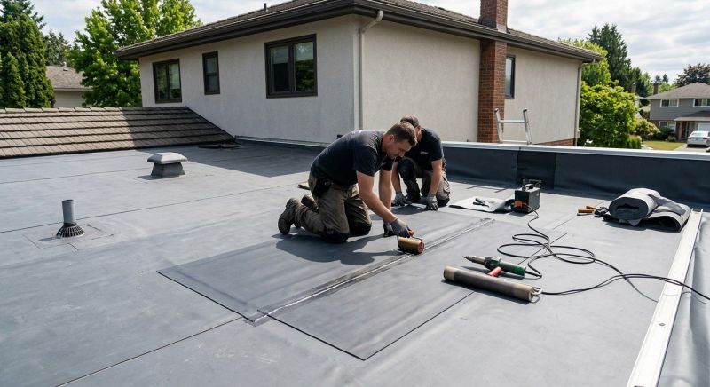Rubber Roof Repair in Surry County, VA