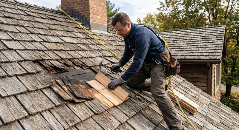Shake Shingle Repair in Chester, VA