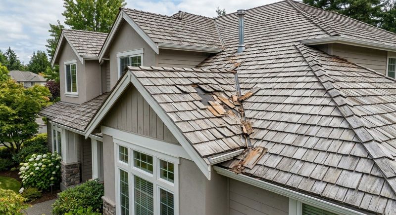 Shake Shingle Repair in Dinwiddie County, VA