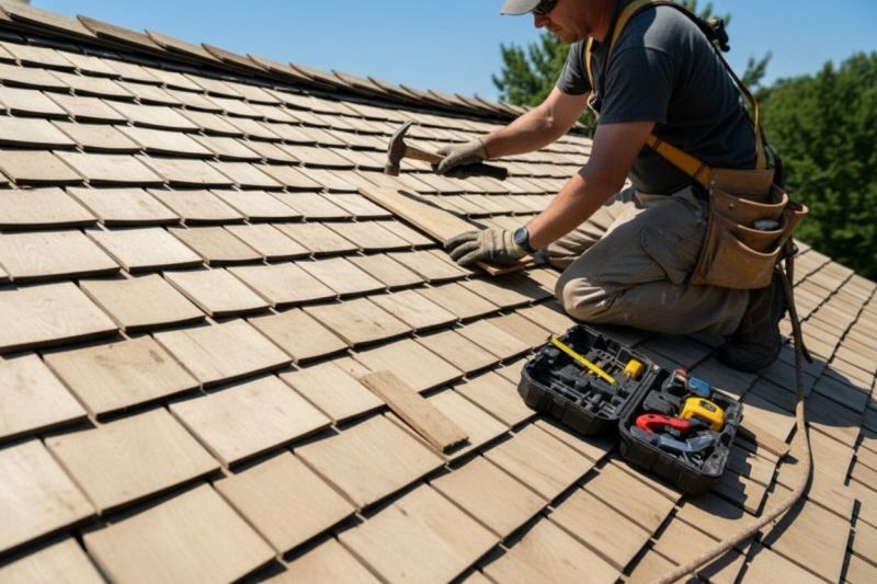 Shake Shingle Repair in Prince George County, VA