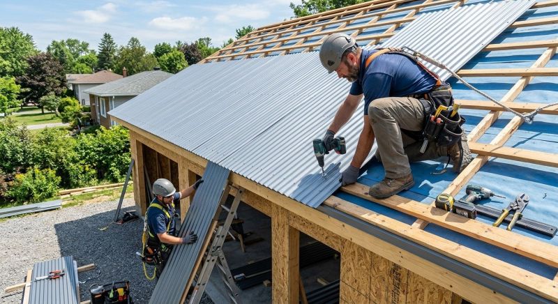 Sheet Roofing Installation in Dinwiddie, VA