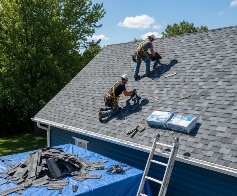 Shingle Roof Replacement in Quinton, VA