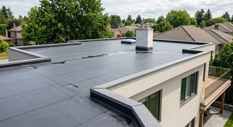 Single Ply Roof Installation in Prince George County, VA