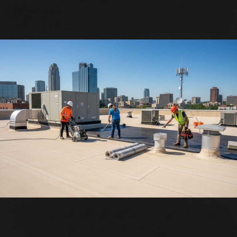 Single Ply Roof Repair in Disputanta, VA