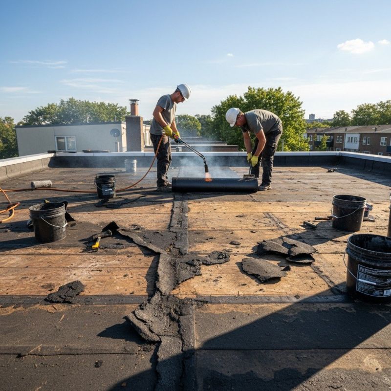 Single Ply Roof Repair in Prince George, VA