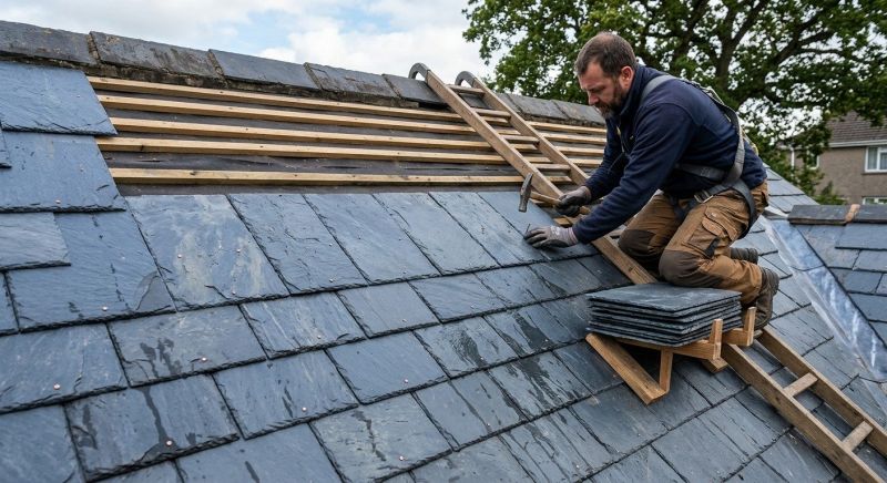 Slate Roof Construction in Quinton, VA