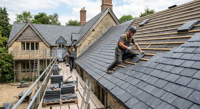 Slate Roof Construction in Stony Creek, VA
