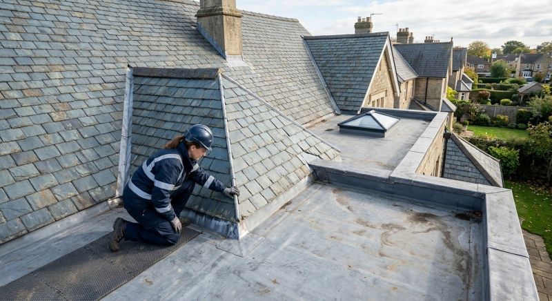 Slate Roof Inspection in Prince George County, VA