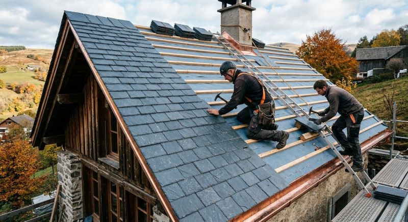 Slate Roof Installation in Prince George County, VA