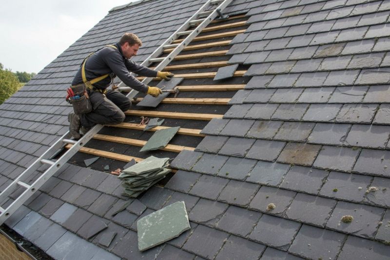 Slate Roof Repair in Chester, VA