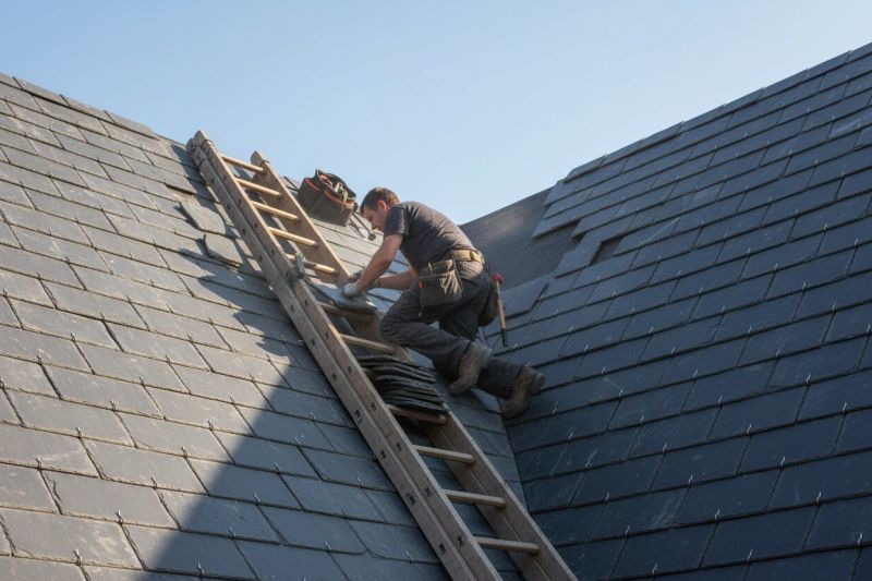 Slate Roof Repair in Dinwiddie, VA