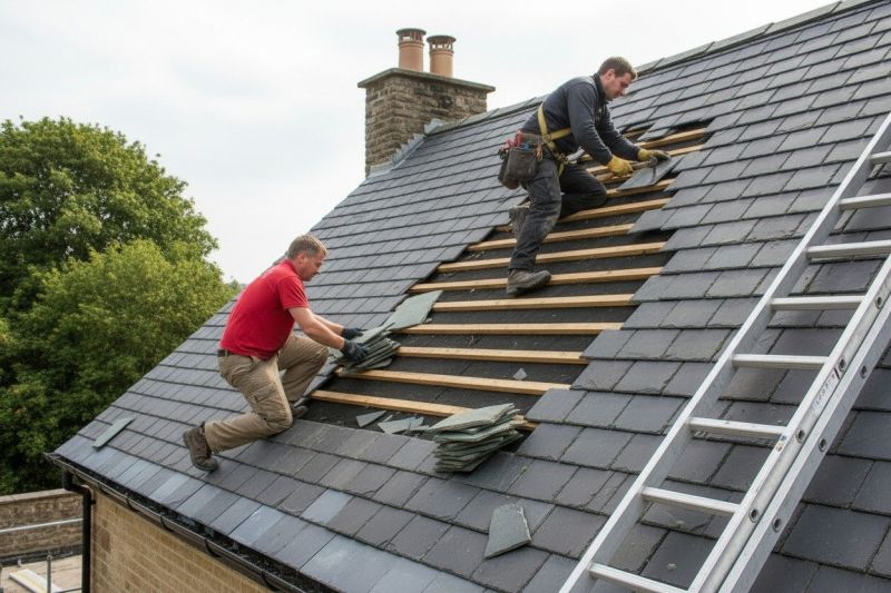 Slate Roof Repair in Dinwiddie, VA